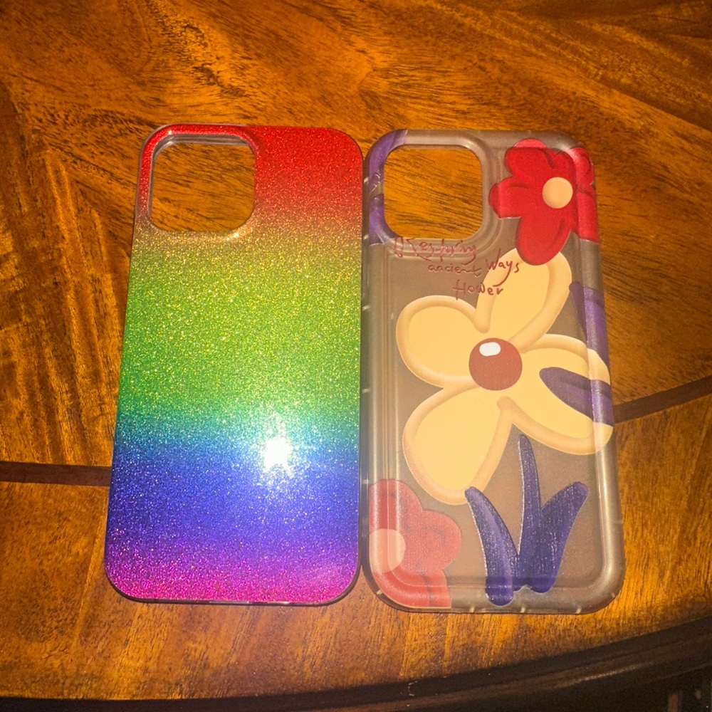 iPhone 14 Pro Max phone cases. Both use once shortly. Price is for both.